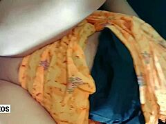 You think this very hot and horny housewife gets fucked rough by her boyfriend in group seduction?