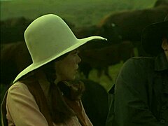 brooke ballentyne takes creampie from ranch hand in outdoor doggystyle fucking by fireside!