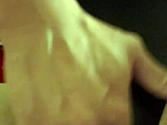 Amateur japanese wife wears competitive swimsuit for homemade bukakke session in intimate asian setting with detailed cum coverage