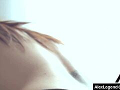 I love how australian brunette kiara edwards takes alex legends cock deep in her pussy