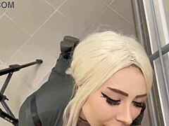 Stranger Hard Fucks Neighbor In Elevator For Public Quickie Encounter