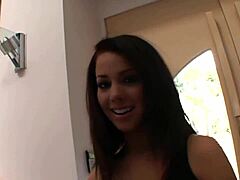 Brunette 18 Girl Deepthroat And Doggystyle Anal