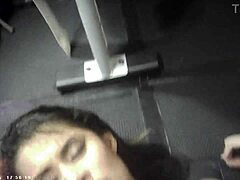 Oh man, check out this half Asian big boob babe with glasses getting powerfucked loud in a pornshoot behind the scenes