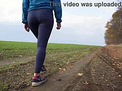 why is this milf's nice ass so tempting in those tight pants from behind?