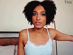 Bratty Black Stepsister Addis Fouche Craves Your Cock Now!
