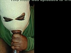 I give this masked girl a super sloppy deepthroat blowjob experience