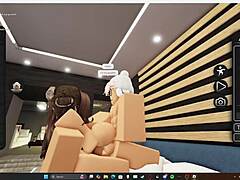 big booty girl sucks and rides that monster cock with her ass bouncing wild 😜