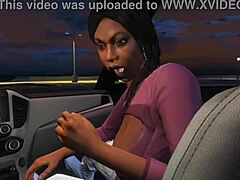 GTA 5 Adventure Where Franklin Explores A Hooker's Service In Car Game Scenario