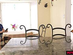 Naughty Stepsister Debuts as Camgirl with Stepbrother