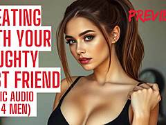 fucking your best friend's wife with creampie finish in cheating bedroom handjob session