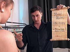 Business woman Lexi Layo gets revenge on cheating boyfriend by riding foreign cock hard in hotel room. Moaning fills the air during intense doggystyle and muff diving session.