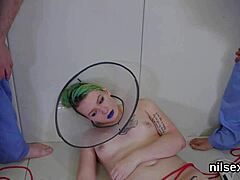 That naughty little thing got dragged to the backdoor ward for some harsh treatment