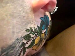 So this white step son starts licking my tight ebony pussy while dad is away at work