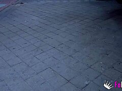 lady medusa acts as the nasty harley quinn flashing outdoors and moaning while riding big cock in rough public sex. this european blonde gets deepthroat doggystyle and cumshot in missionary.