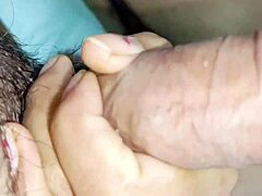 Stepsister with perfect big ass gets fucked hard in doggystyle after wet pussy licking and deepthroat blowjob in homemade amateur action