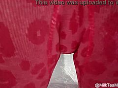 Big Ass Asian Babe Bends Over Showing Curves In Tight Leggings