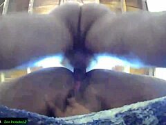 Intense Cock and Cucumber Double Stuffing