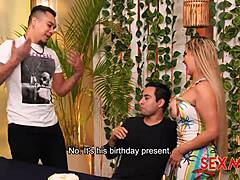 Sexmex - Birthday Threesome Haide Unique