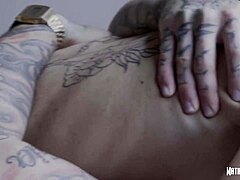 I feel so excited watching this Brazilian tattooed pornstar get licked and fucked in the morning