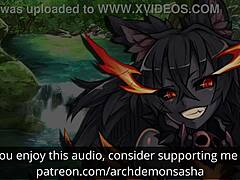 Oh gosh, I'm this hellhound girl dominating you in r-18 asmr...