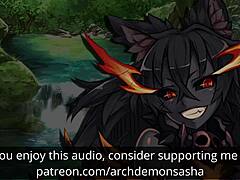 Oh gosh, I'm this hellhound girl dominating you in r-18 asmr...