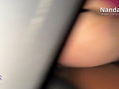 Dogging Night Nandanua Used in Street by BBC Stranger While Cuck Watches Wild Interracial Action