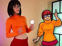 hey, check out this sexy cosplay try-on with wonder woman, leeloo, velma, and daphne by hannahjames710