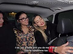 omg this lucky uber driver gets to fuck three minas by the ass on the ride 😈 how does he even charge for that trip??