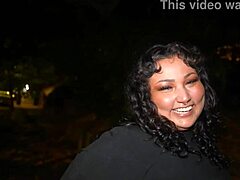 Rose Rush Teases with Striptease and Deepthroat Before Interracial Doggystyle Ride. Big Cock Slut Gets Rough Face Fucking and Cum.