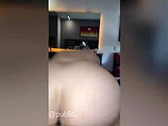 I hooked up with my curvy girlfriend amairani in homemade pov. She rode my big cock roughly until orgasm.