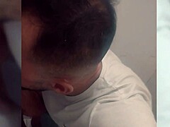 this coroa gave me cash to suck his dick in the gym locker room 😏 wild public toilet action!