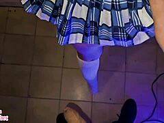 college girl takes doggystyle from roommate in dorm with wet pussy action