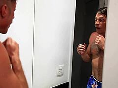 Hubby Does This Before Work With Athletic Redhead Milf In Lingerie Domination!