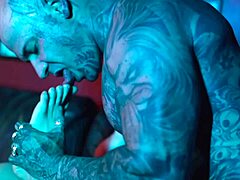 goddess nick uh knows how to tease a foot lover with her sexy heels and toes making him beg for more wet vibrator action