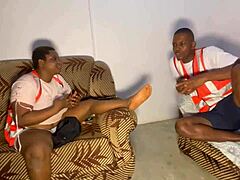 oh my god, what a deep conversation with my co-worker! we're discussing pressing issues, bending over that big ass for monster cock pounding!!