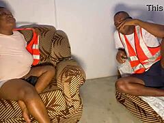 oh my god, what a deep conversation with my co-worker! we're discussing pressing issues, bending over that big ass for monster cock pounding!!