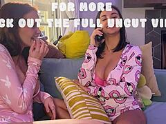 Teens Order Pizza and Dick - Hailey Rose x Chloe Foxxe x Max Fills