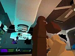 omg this shy slut bunny takes big black monster cock fucking in roblox condo... quality sucks but next one's better!! 🐰🍆