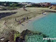 Do you think lifeguards Sienna Day and Silvia Dellai can suck that dick on Private com?