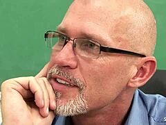 small teen 18+ with big clit tricks old ugly teacher into cheating fuck quickie 😈