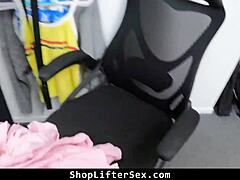 Lexi Grey Endures Dirty Demands From Officer After Shoplifting Incident At Work