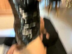 teasing crossdresser into sucking cock before pounding that tight ass