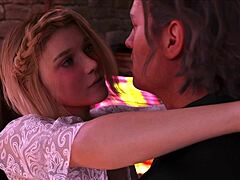 Crossdresser Takes Big Cock Blowjob and Anal Creampie in Translucydity Ending 3