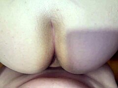 pov bent over blonde stepsister gets fucked doggystyle with cum on wet feet close up