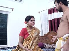 Tamil Housewife Fucked Hard By Her Devar With Cumshot On Hairy Pussy In Hindi Audio Behind The Scenes