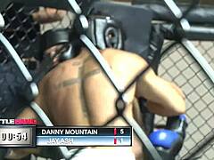 bridgette b flaunts big tits then takes big cock in tight ass on bed