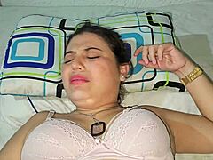 Punishing white-skinned blonde girlfriend's ass with rough sex