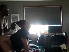 Blacksugga, you hitting nextdoorlustbunny bent over in midday doggystyle like that? This black interracial neighbor action is intense!