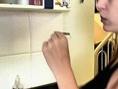 I Went for Coffee and Ended Up Eating My Hot Sister-in-Law in the Kitchen