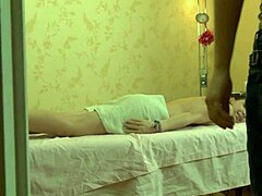 Oiled Up Mommy In Lingerie Gets Massage Leading To Deep Anal Fucking And Gaping Asshole